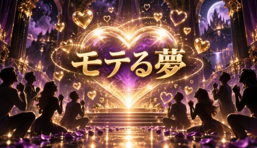【夢占い】モテる夢の意味12選｜異性・同性・知らない人別