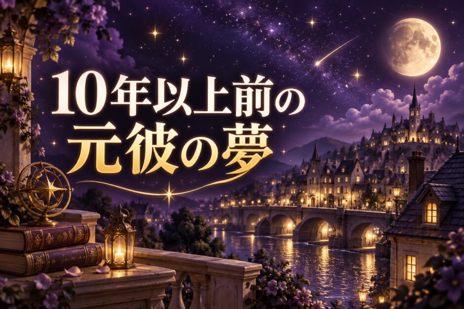 10年以上前の元彼の夢のイメージ画像