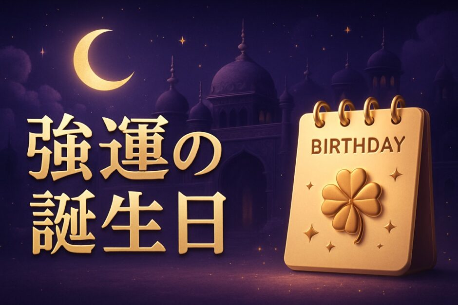 持って生まれた強運誕生日ランキングのイメージ画像