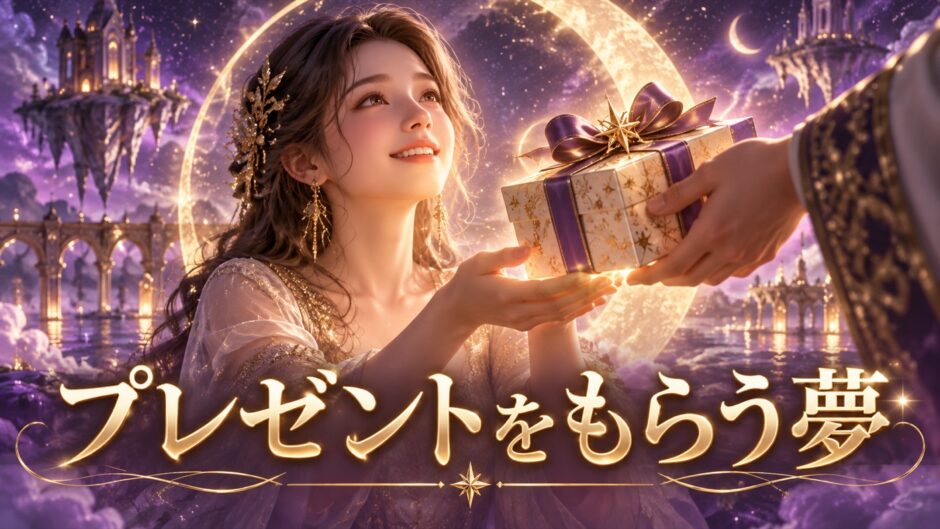 プレゼントをもらう夢の意味12選