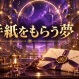 手紙をもらう夢のイメージ画像