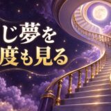 同じ夢を何度も見る意味のイメージ画像