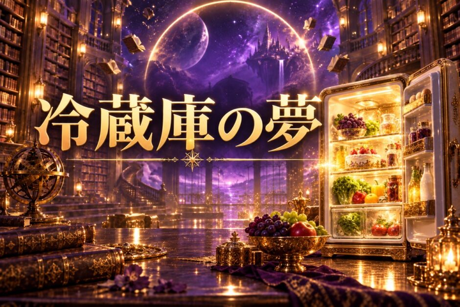冷蔵庫の夢のイメージ画像