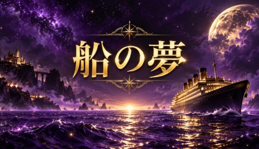 【夢占い】船・船に乗る夢の意味12選｜大きな船・沈む・嵐別