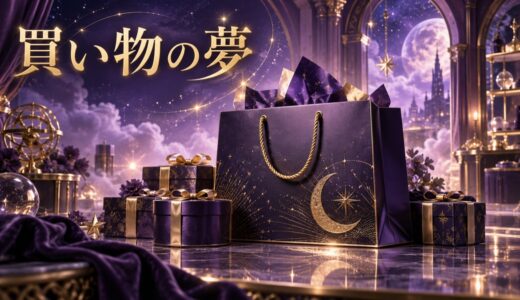 【夢占い】買い物する夢の意味12選｜服・食べ物・迷う別
