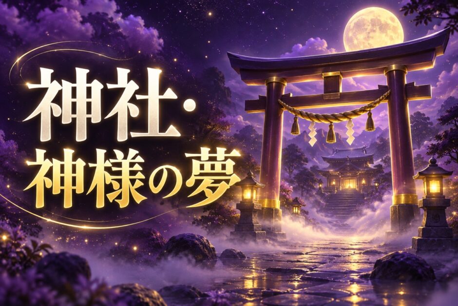 神社・神様の夢の意味のイメージ画像
