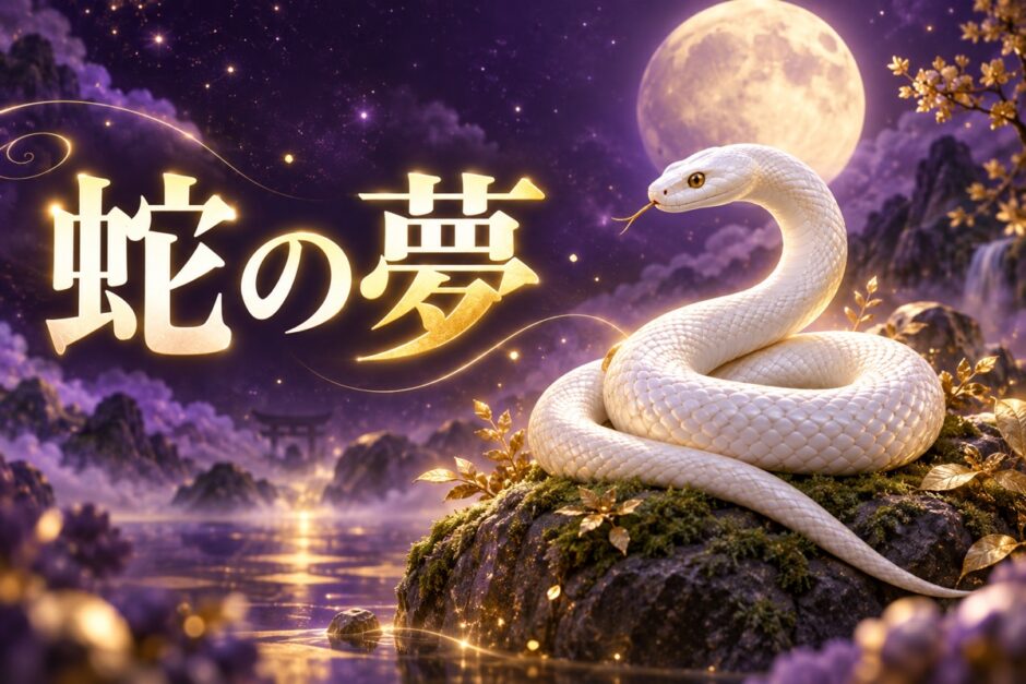 蛇の夢は吉夢のイメージ画像