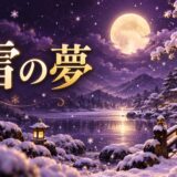 雪の夢の意味のイメージ画像