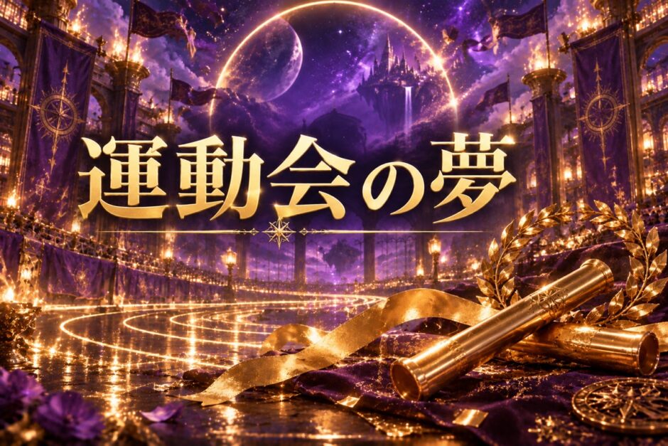 運動会の夢のイメージ画像