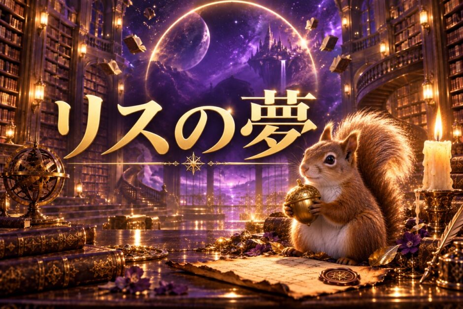 リスの夢のイメージ画像
