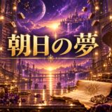朝日の夢のイメージ画像