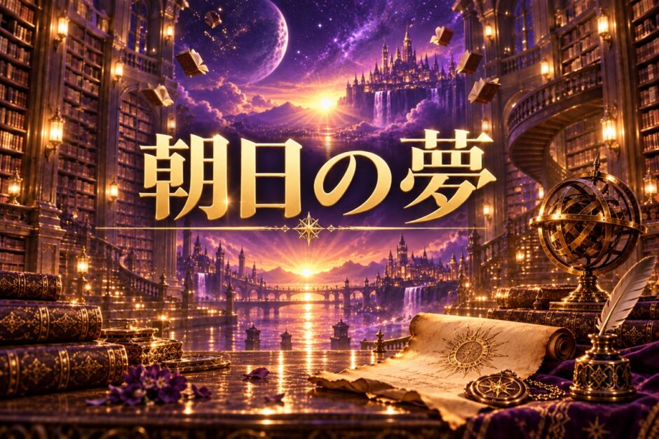 朝日の夢のイメージ画像