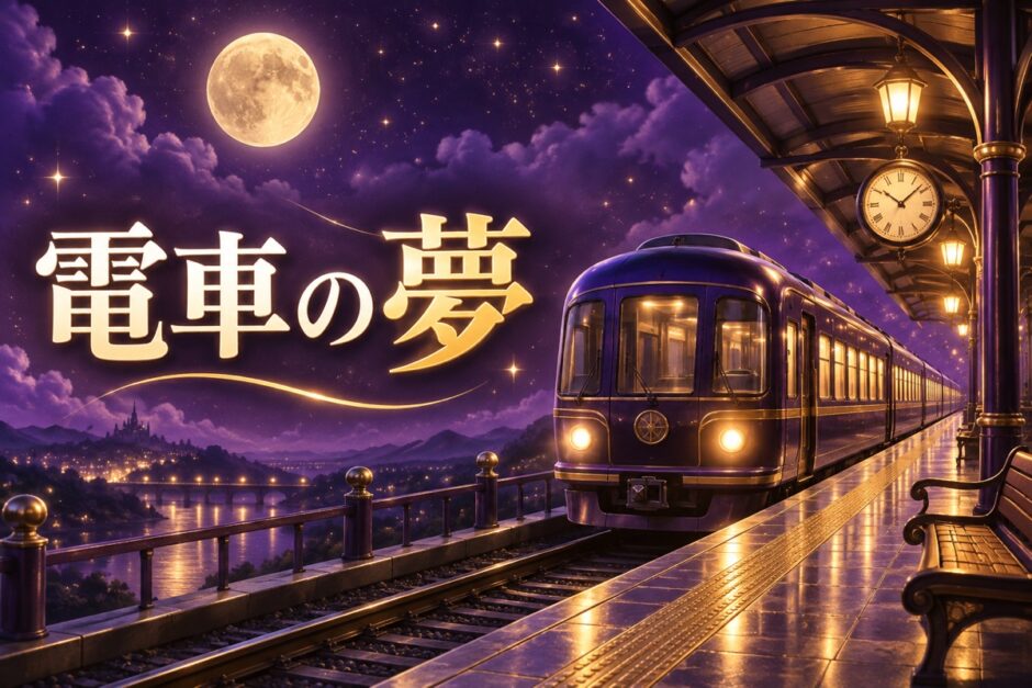 電車の夢の意味のイメージ画像