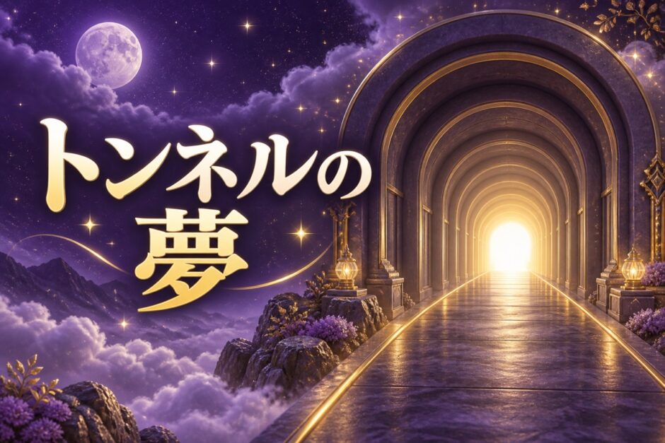 トンネルの夢の意味のイメージ画像
