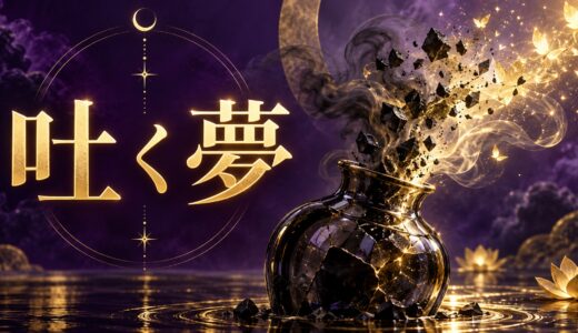 【夢占い】吐く夢の意味12選｜自分・他人・物別