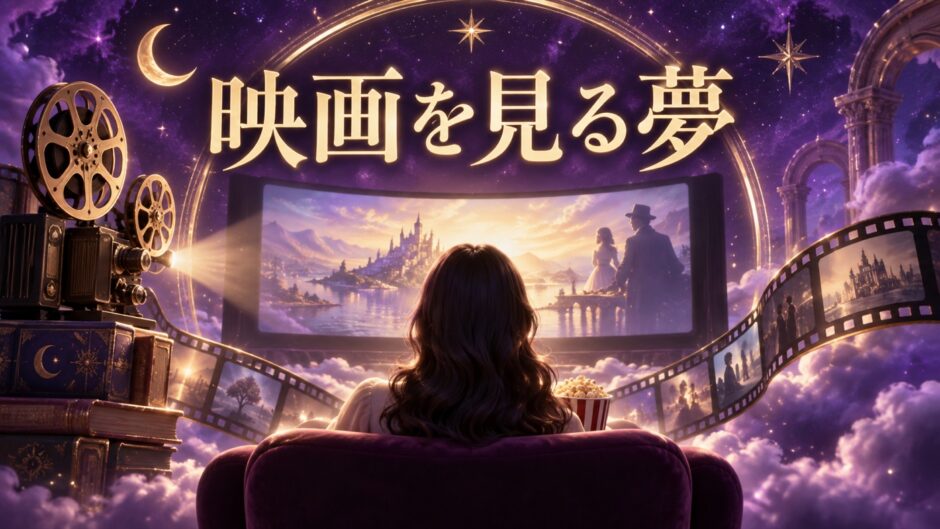 映画を見る夢の意味12選