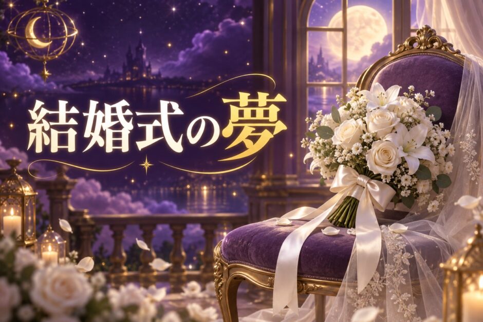 結婚式の夢の意味のイメージ画像