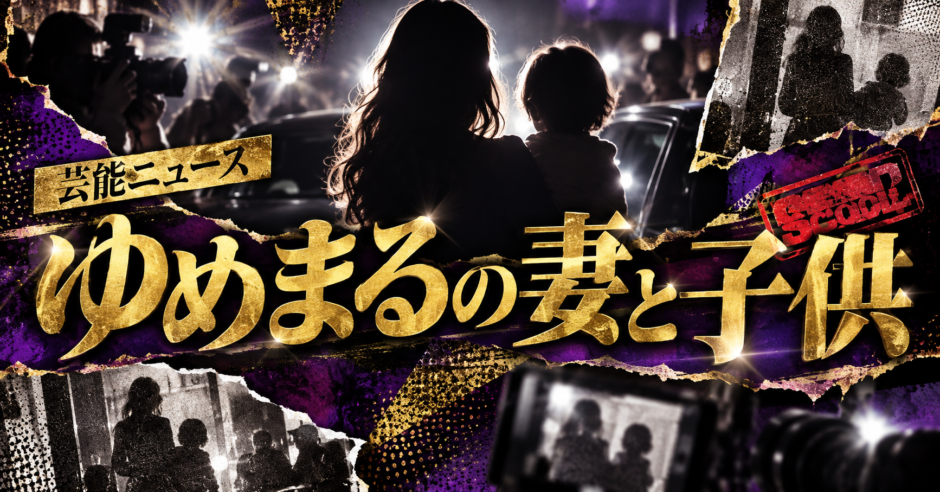 ゆめまるの結婚相手は一般女性（タンパク質武田）｜馴れ初め・子供・現在を確認のアイキャッチ画像