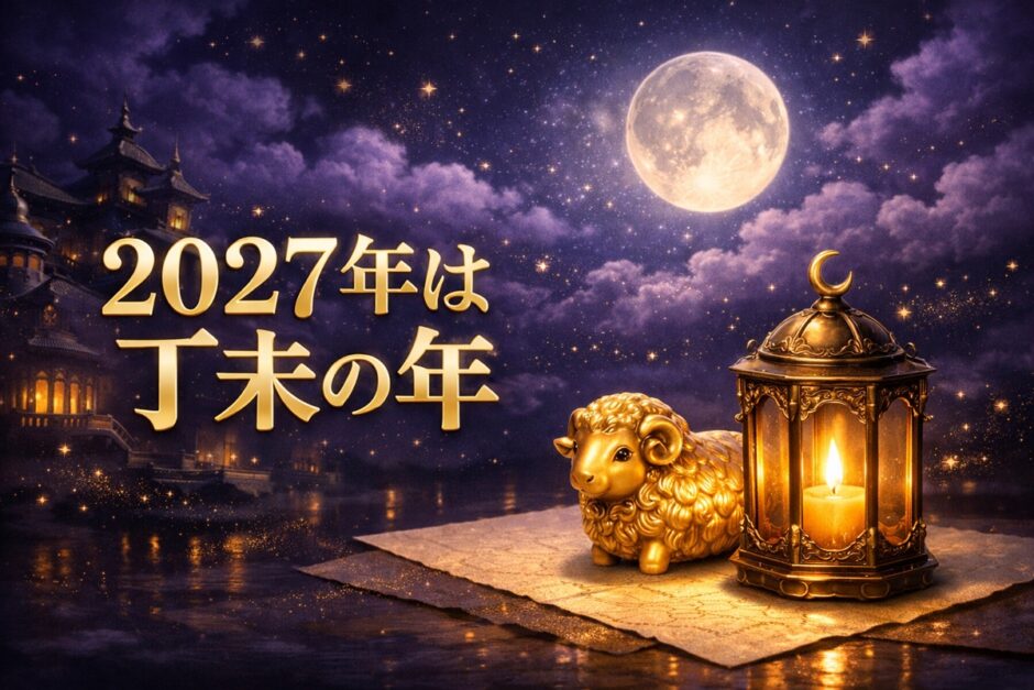 2027年の干支は丁未のイメージ画像