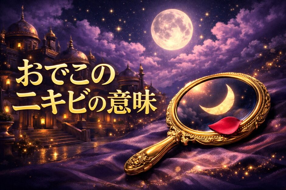 おでこニキビのスピリチュアルな意味のイメージ画像