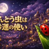 てんとう虫のスピリチュアルな意味のイメージ画像