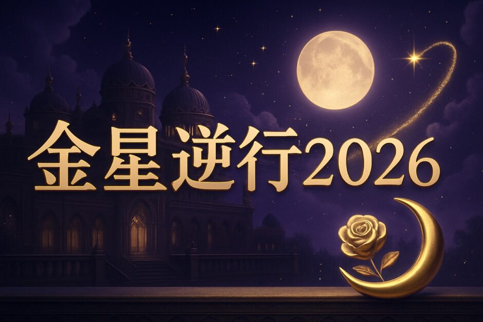 金星逆行2026いつのイメージ画像