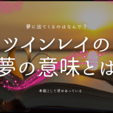ツインレイの夢の意味とメッセージを解説！状況別、行動別に網羅
